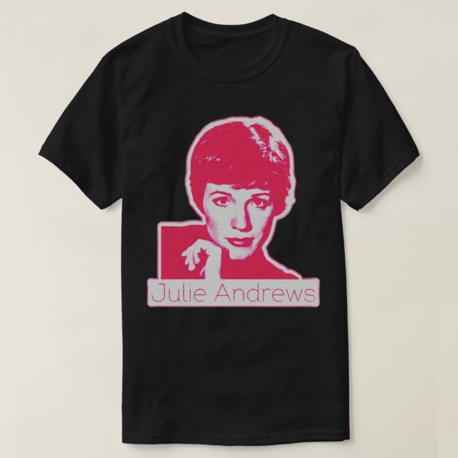 Julie Andrews SingerActorAmazing Human Is T Shirt (Design framsida)