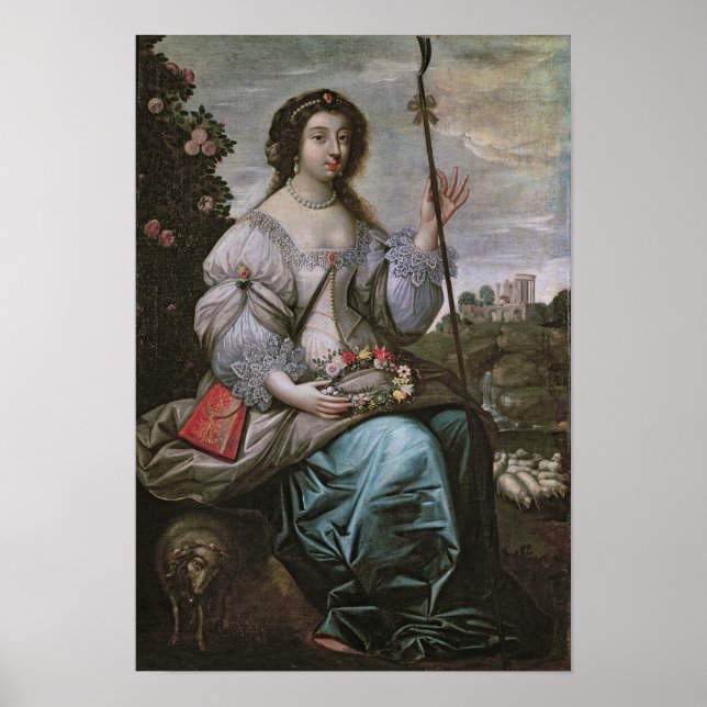 Julie d'Angennes as Astree Poster (Framsidan)