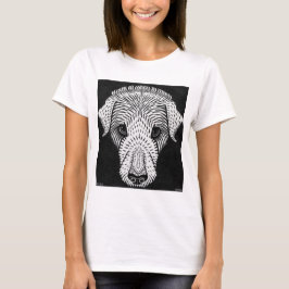 Julie de Graag Hund chef T Shirt