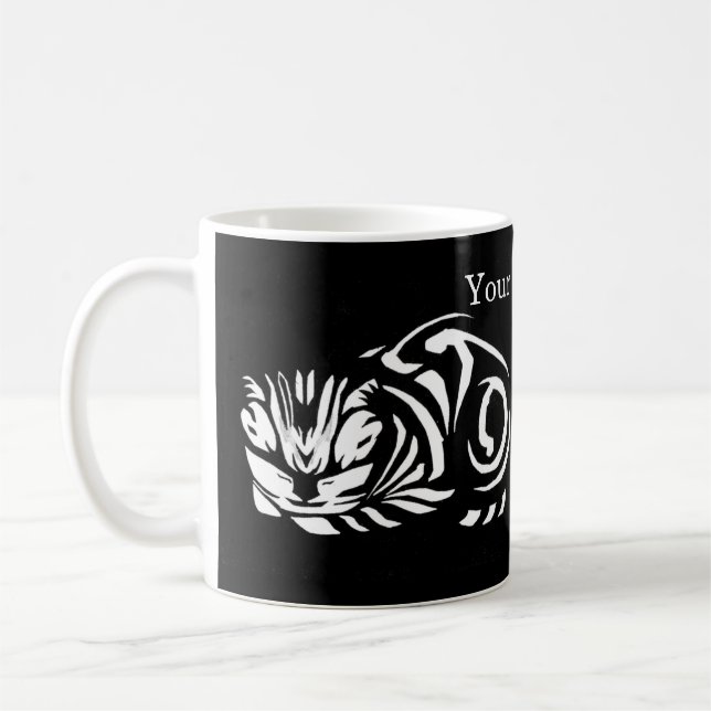 Julie de Graag Katt Kaffemugg (Vänster)