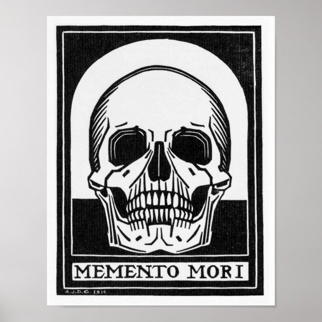Julie de Graag Memento Mori (1916) Poster (Framsidan)
