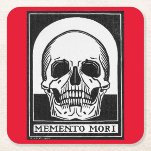 Julie de Graag Memento Mori (1916) Underlägg Papper Kvadrat