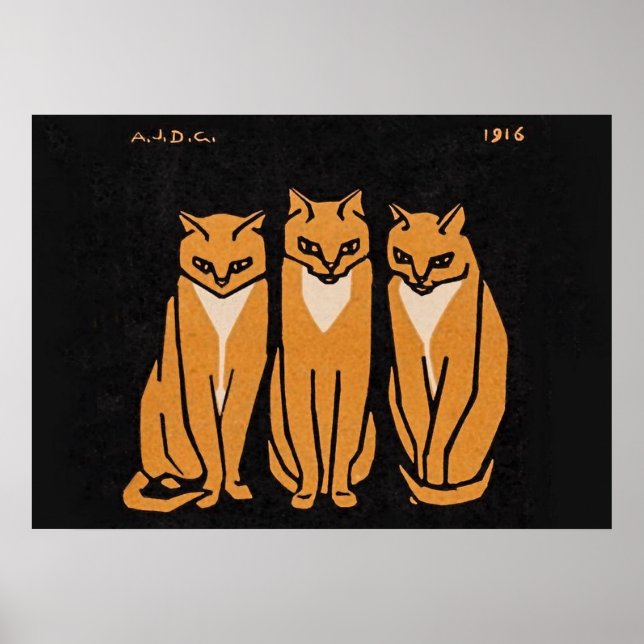 JULIE DE GRAAG POSTER (Framsidan)