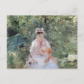 Julie Manet av Berthe Morisot Vykort