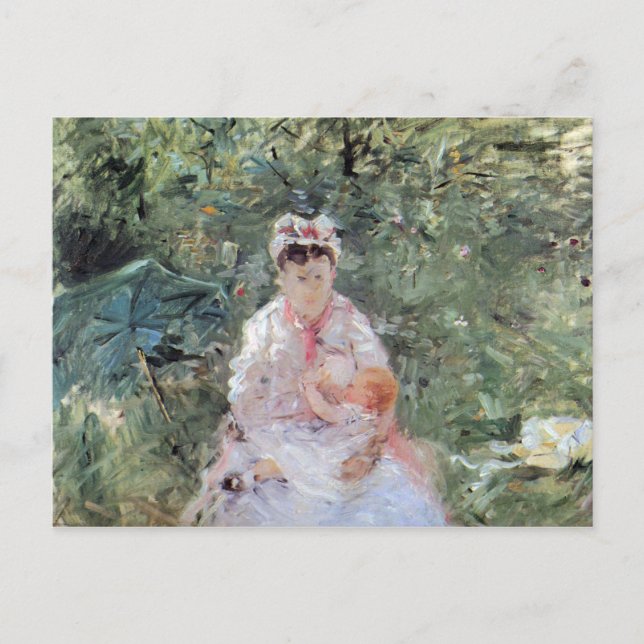 Julie Manet av Berthe Morisot Vykort (Framsida)