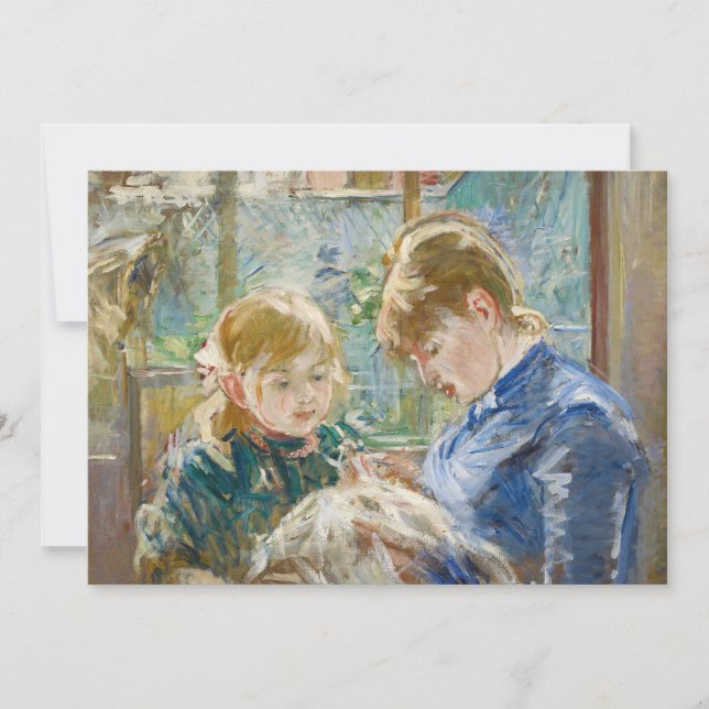 Julie med Hennes Nanny | Berthe Morisot (Framsida)