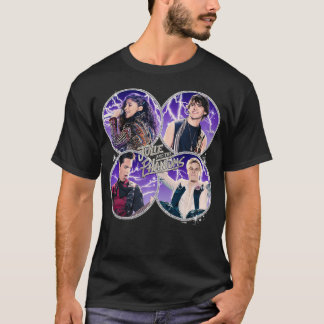 Julie och Phantoms Circle Porträtt T Shirt