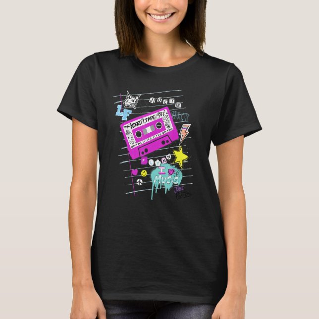 Julie och Phantoms Tape Deck Mashup T Shirt (Framsida)