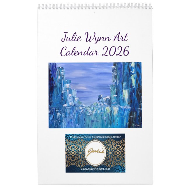 Julie Wynn Ny konstkalender 2026 Kalender (Omslag)