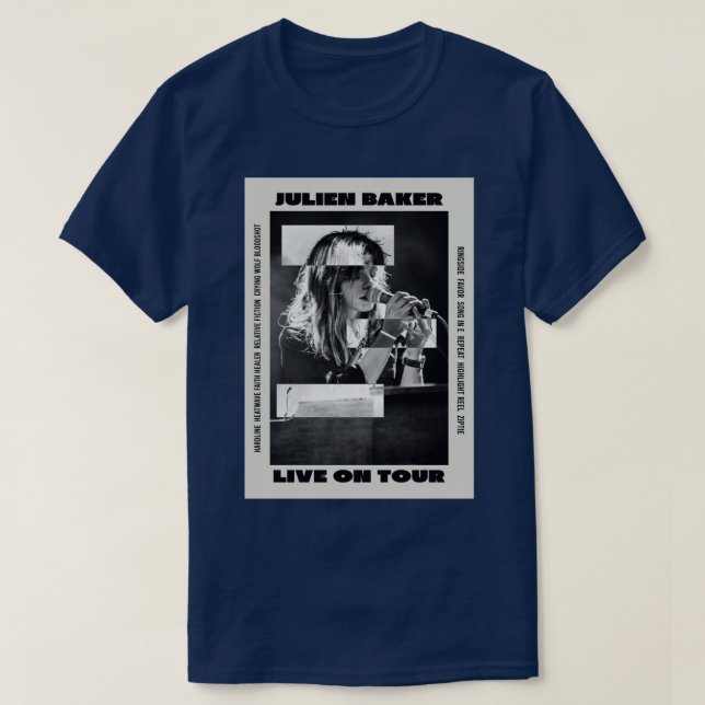 Julien Baker bor på turné Little T Shirt (Design framsida)