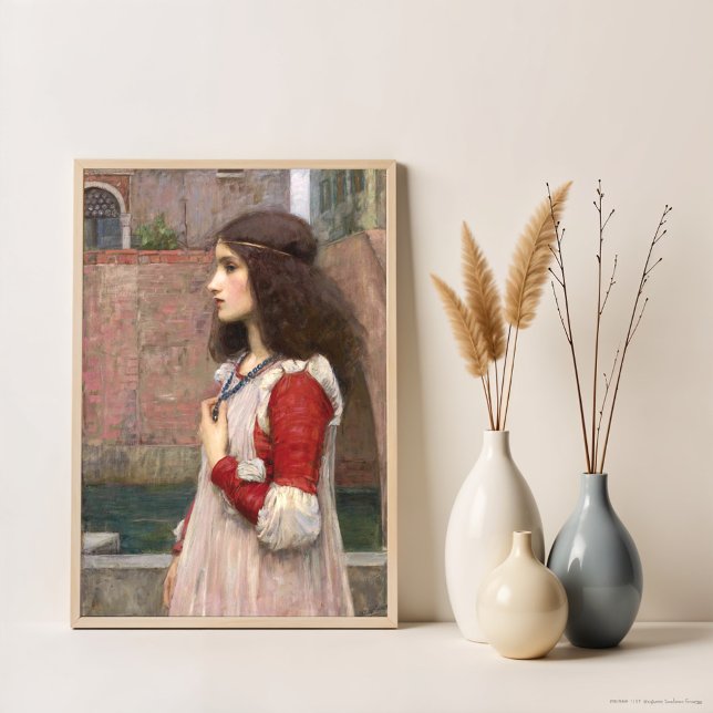 Juliet av John William Waterhouse, Art Poster (Skapare uppladdad)