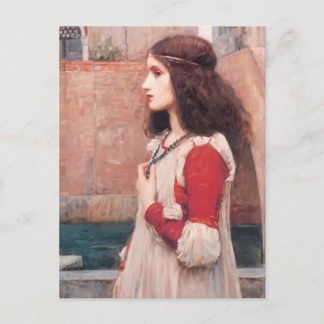 Juliet av John William Waterhouse Vykort (Framsida)