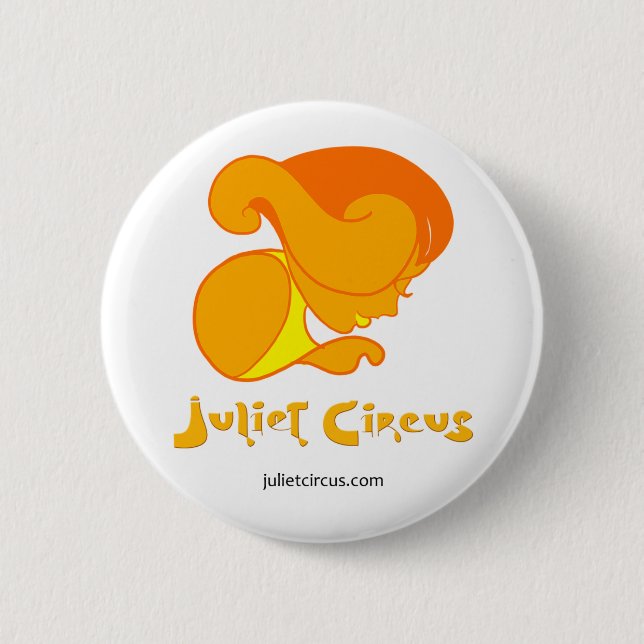 Juliet cirkus - klassikerlogotyp knapp (Framsida)