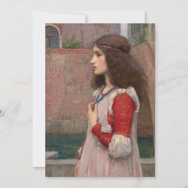 Juliet | John William Waterhouse Kort (Framsida)
