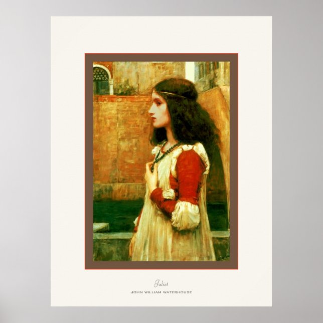 Juliet ~ John William Waterhouse Poster (Framsidan)
