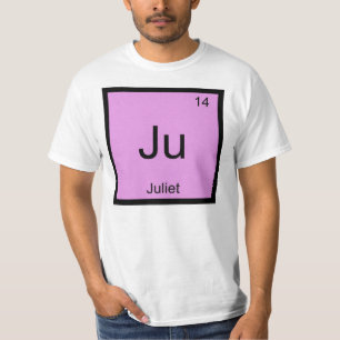 Juliet Namn Kemiskt Element Periodiska Systemet Tröja