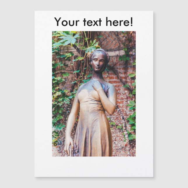 Juliet staty, Verona, italien (Framsida)