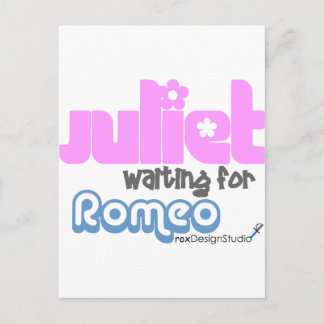 Juliet Waiting for Romeo Vykort