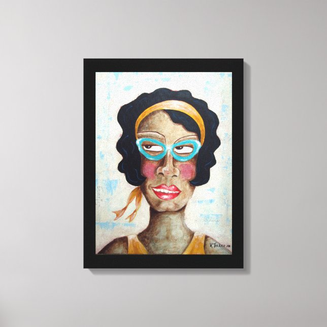 Juliet Wrapped Canvas Skriv ut (Framsida)