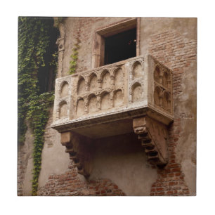 Juliet's Balcony Var är Romeo? Kakelplatta