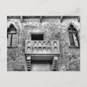 Juliets Balcony Verona Vykort
