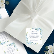 Juliette Blue Hotellgäster Bröllop Välkomstpresent