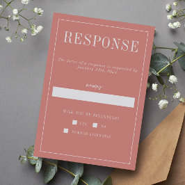 Juliette | Curted Färg | Bröllop OSA Kort