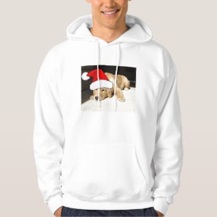 Julig Golden Retriever-valp Sweatshirt