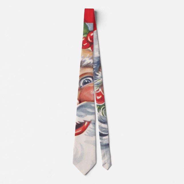 Julig jul, glädjefull tomte med sin mössa slips (Framsida)