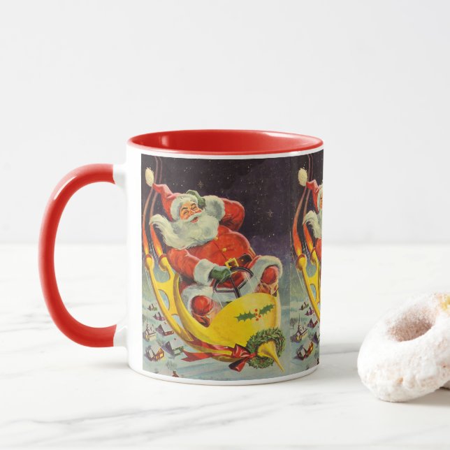 Julig jul, Tomte i rymdskepp Mugg (Med munk)
