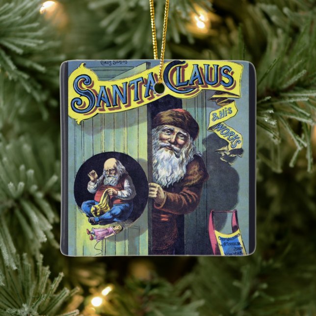 Julig jul, Tomtefar och hans verk Bok Julgransprydnad Keramik (Träd)