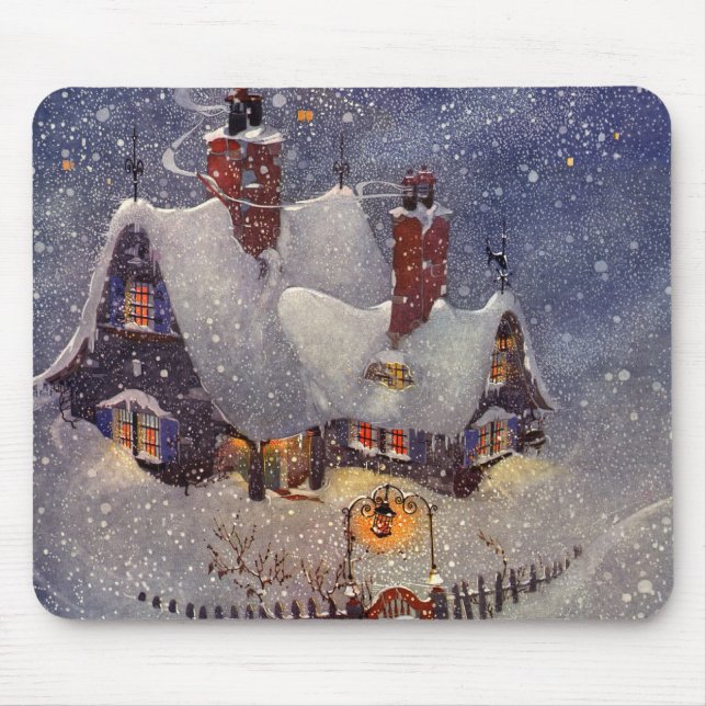 Julig jul, Tomtens verkstad Nordpolen Musmatta (Framsidan)