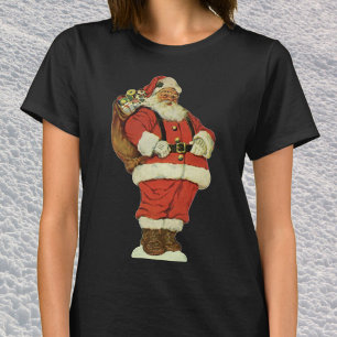 Julig jul, viktoriansk tomte med leksaker t shirt