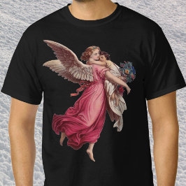 Julig jul, viktoriansk vårdängel t shirt