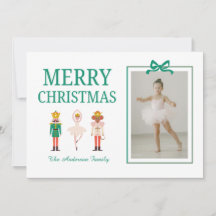 Julig Julknäppare Foto Ballerina