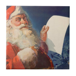 Julig klassiker, Tomte julens snälla och stygga li Kakelplatta