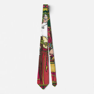 Julig klassisk jul, Tomte med järnekblad Slips