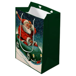 Julig nostalgi, Tomte i en söt bil