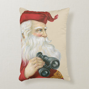 Julig nostalgi, Tomte med kikare Prydnadskudde