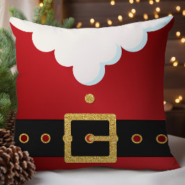 Julig Santa-dräkt Jul Kudde