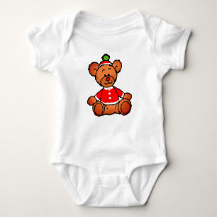 Julig Teddybjörn Design T Shirt