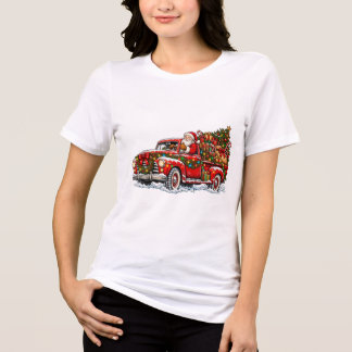Julig Tomte Jullastbil T Shirt