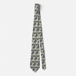 Julig vintage-ängel i victoriansk stil med stjärno slips