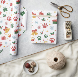 Juliga tassavtryck & presentförpackningspapper presentpapper