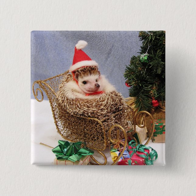 Juligelkotten klämmer fast knapp (Framsida)