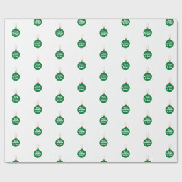 Juligt inslagspapper för flickscouter presentpapper