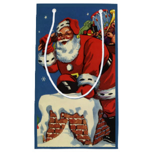 Juligt jul, Tomte nerför skorsten med leksaker