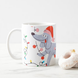 Juligt julhund kaffemugg