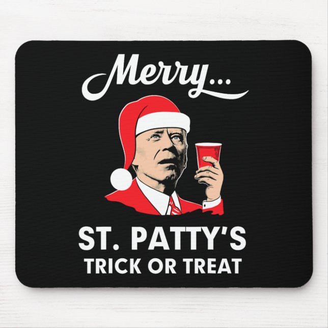 Julijul firande Biden Tomte Glad St Patricks kul Musmatta (Framsidan)