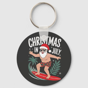 Julijul firande Roligt jul Jul Santa Strand Nyckelring